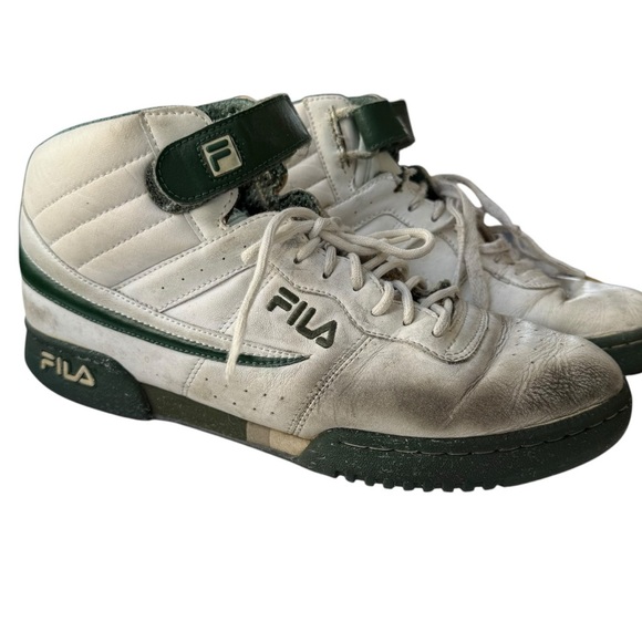 Vintage MEN'S FILA VULC 13 SC HIGH-TOP SNEAKERS Size 10.5 - Picture 4 of 16